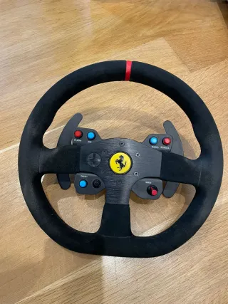 Thrustmaster T300 RS GT + Aro 599XX Evo Alcantara