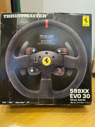 Thrustmaster T300 RS GT + Aro 599XX Evo Alcantara
