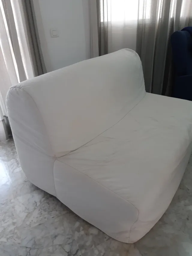 Sofá cama 2 plazas con funda Ikea