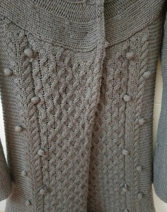 Chaqueta larga DDP gris