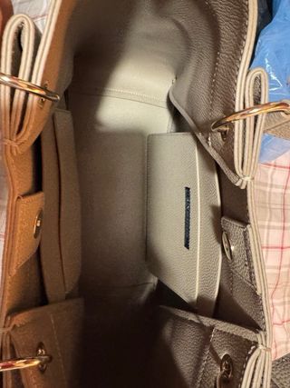 Borsa Armani Exchange Beige/Grigio