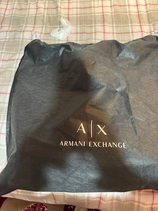 Borsa Armani Exchange Beige/Grigio