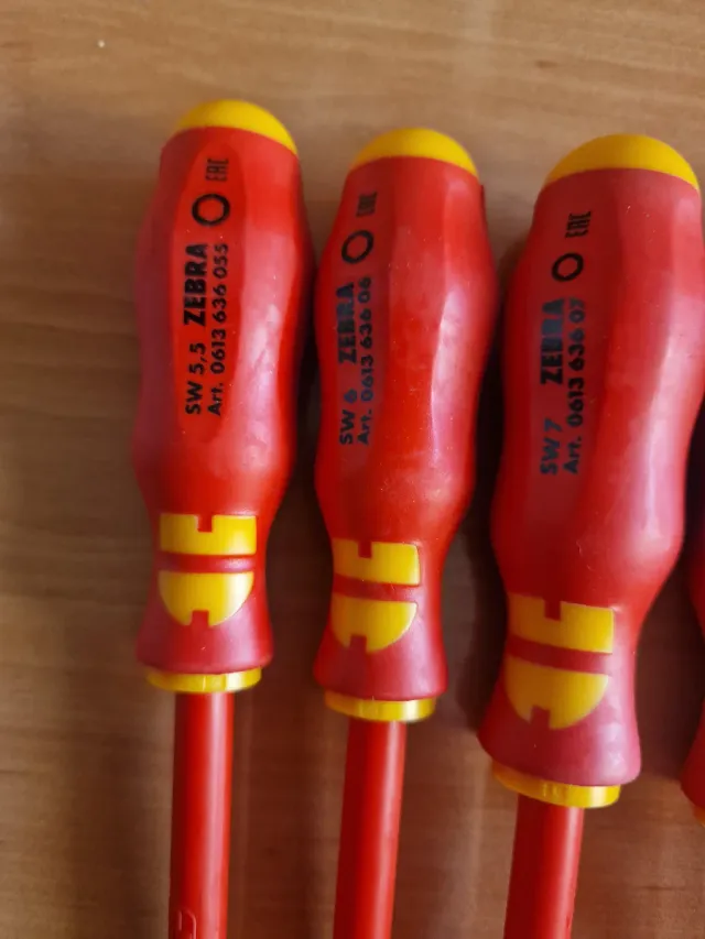 Destornilladores aislados Wurth VDE 1000V