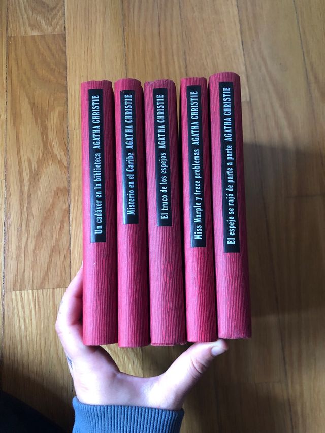 Lote libros agatha christie