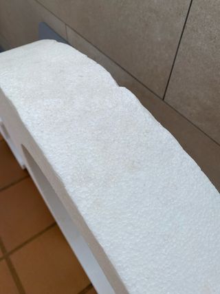 Letras decorativas poliespán E & C C satisfactorio