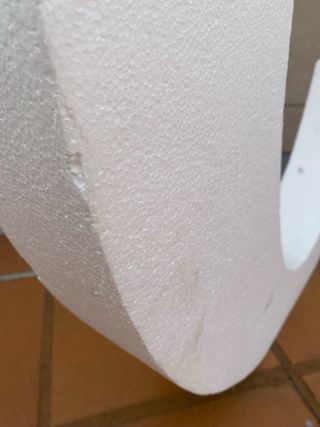 Letras decorativas poliespán E & C C satisfactorio