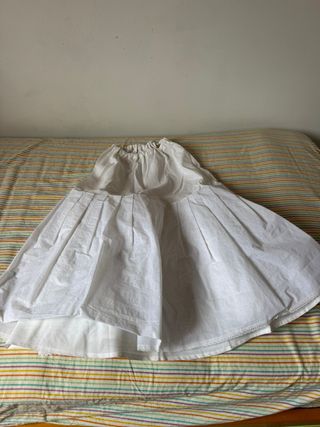 Cancán vestido comunión niña 8-9 años