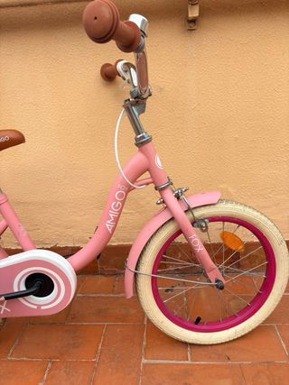 Bicicleta AMIGO Fox 16 Rosa