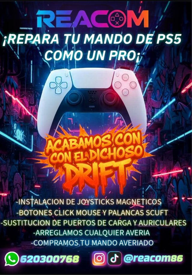 Reparación Mando Ps5