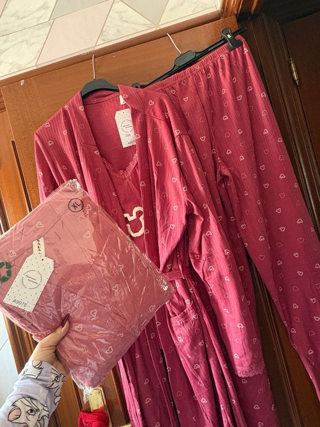 Pijama Oso Talla XL 2 colores dan menos talla!