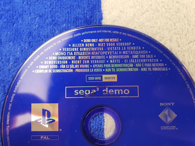 Sega Demo PS2 Scooby Doo Night of 100 frights