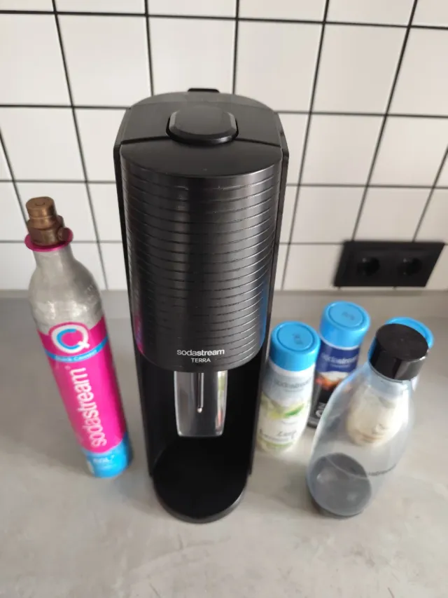 Máquina Sodastream Terra + Accesorios