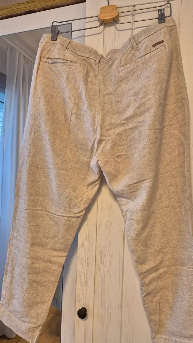 Pantalón Zara Beige Talla L