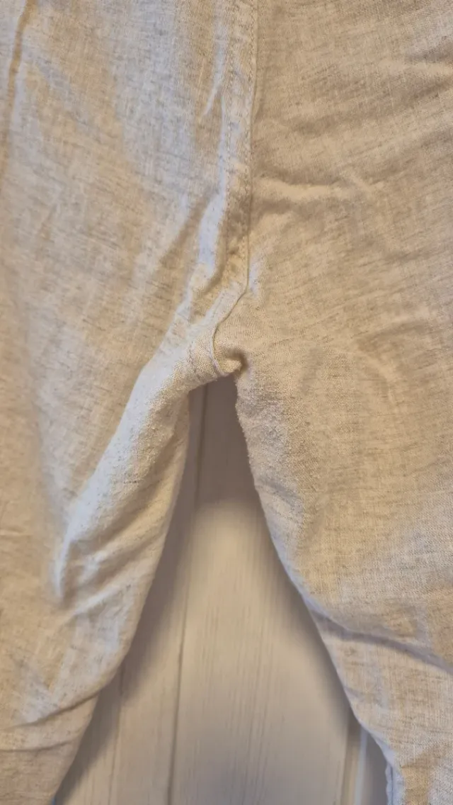 Pantalón Zara Beige Talla L