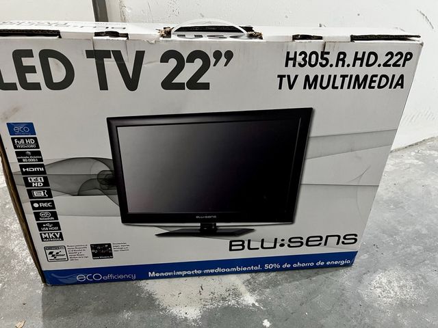 Televisor BLU:SENS 22 HD Multimedia (Sin mando)