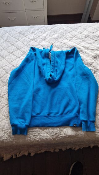 Sudadera Puma Azul Talla M Adolescentes