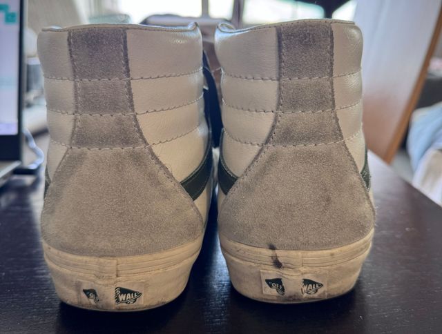 Botas Vans Blancas/Grises