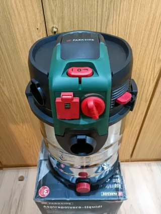 Húmedo Seco 1500W Aspiradora PARKSIDE