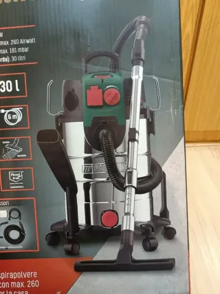 Húmedo Seco 1500W Aspiradora PARKSIDE