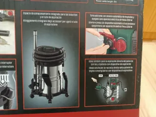 Húmedo Seco 1500W Aspiradora PARKSIDE