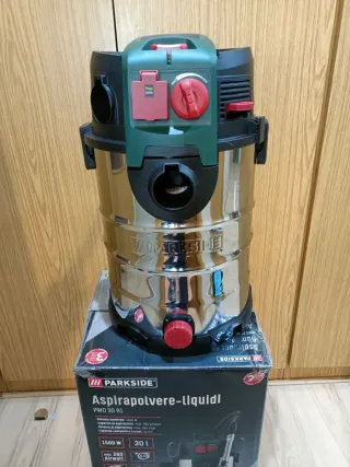 Húmedo Seco 1500W Aspiradora PARKSIDE