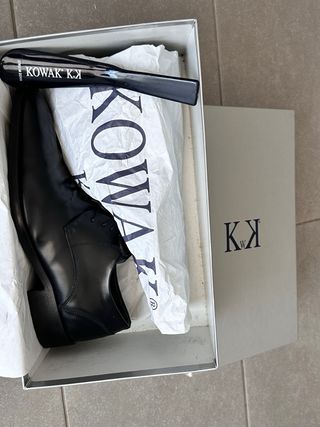 Zapatos Italianos Kowak Negro Talla 40,5
