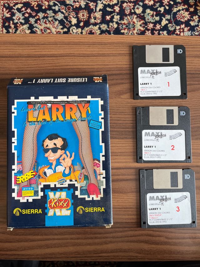 Jogo PC Leisure Suit Larry 1 (3 Disquetes)