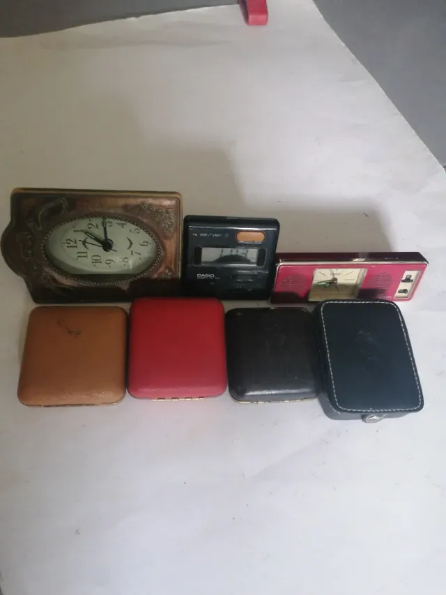 Lote de 7 Relojes Despertador Vintage