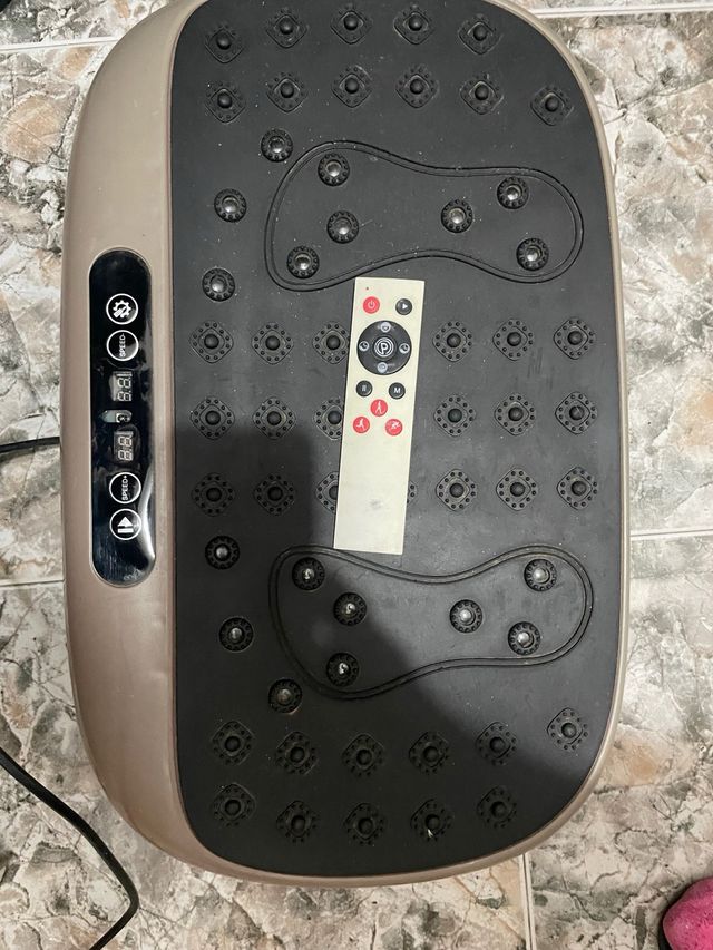 Plataforma vibratoria con mando