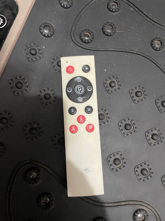 Plataforma vibratoria con mando