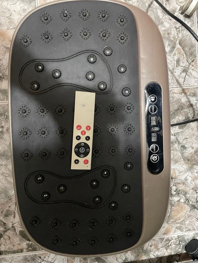 Plataforma vibratoria con mando