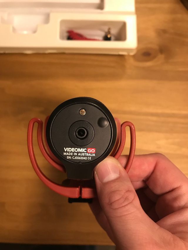 Micrófono Rode para Cámara