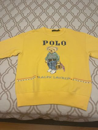 Sudadera Polo Ralph Lauren Oso Mujer