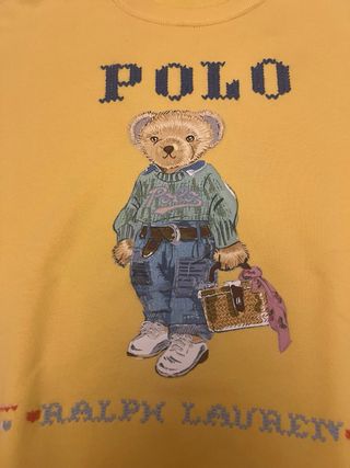 Sudadera Polo Ralph Lauren Oso Mujer