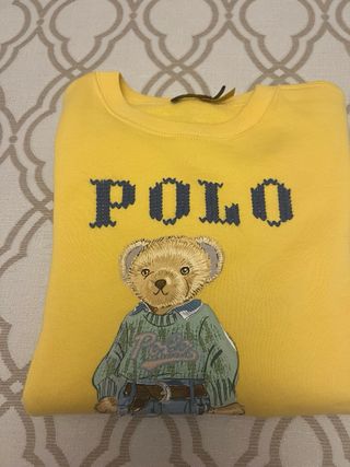 Sudadera Polo Ralph Lauren Oso Mujer