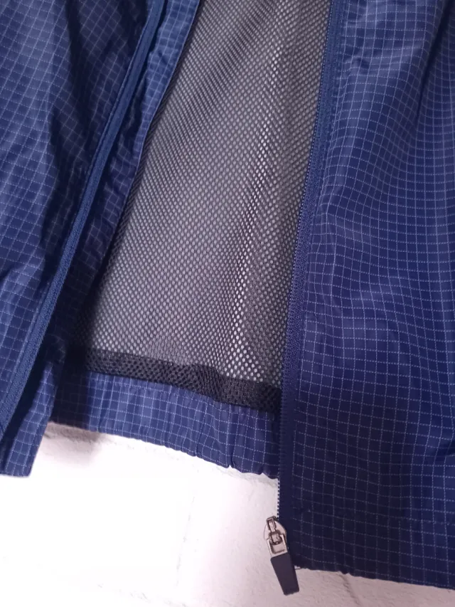 Chaqueta impermeable Primark azul Talla XS