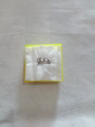 Anello Trilogy Zirconia Cubica Argento