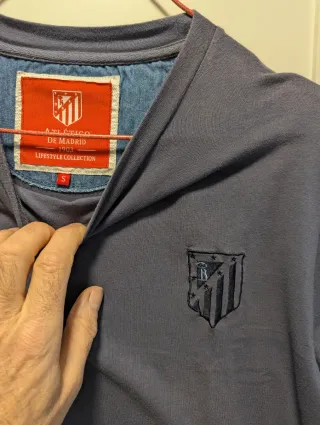 Camiseta atlético de Madrid serigrafía Metropolita
