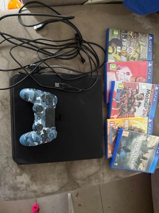 PS4 con 5 Juegos