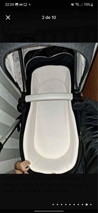 Carro de bebé marca Silver Cross