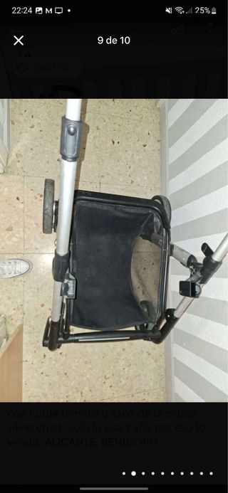 Carro de bebé marca Silver Cross