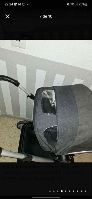 Carro de bebé marca Silver Cross