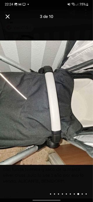 Carro de bebé marca Silver Cross