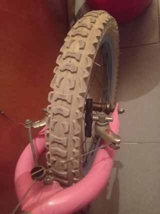 Bicicletas niña y adulto