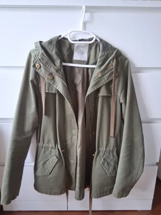 Parka verde Tiffosi con capucha