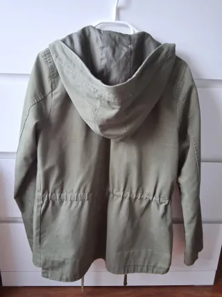 Parka verde Tiffosi con capucha
