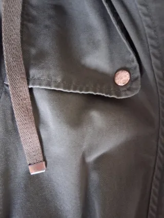 Parka verde Tiffosi con capucha