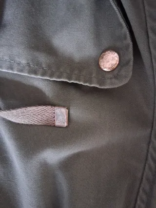 Parka verde Tiffosi con capucha