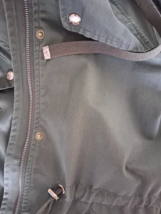 Parka verde Tiffosi con capucha