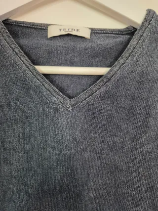 Jersey marca TEIDE azul mujer Talla M